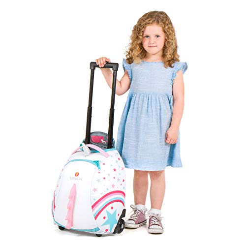 LittleLife Children's Suitcase | Unicorn | 1.5 kg/20 Litres