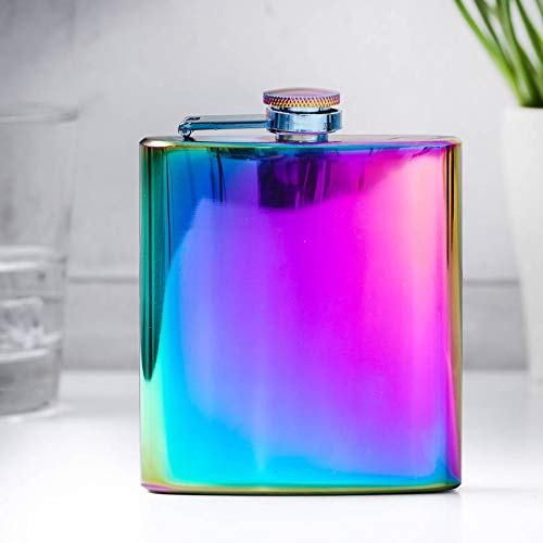 Rainbow Unicorn Hip Flask Gift Idea