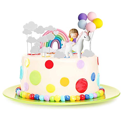 Unicorn, Rainbows & Princess Cake Toppers | Cake Decorating 