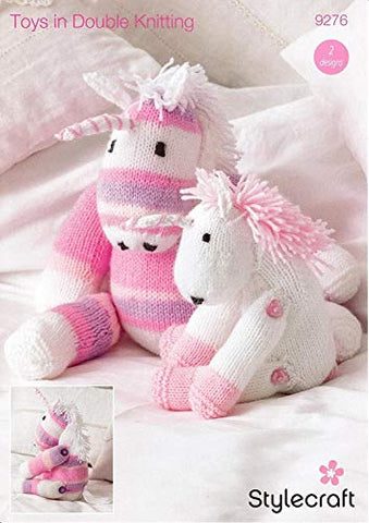 Stylecraft | Unicorn Toys | Merry Go Round Knitting Pattern 9276 DK