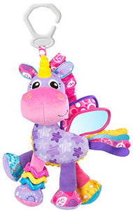 Unicorn Sensory Baby Pram Toy, From 0 months (Pink/Purple) 