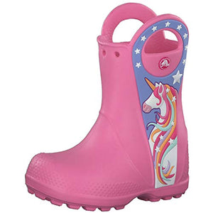 Crocs Funlab Unicorn Wellington Boots | Rain Boot | Kids | Pink 