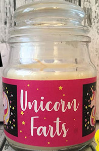 Novelty Unicorn Candle | Unicorn Farts | Wanky Candles | Stocking Filler | Secret Santa Gift