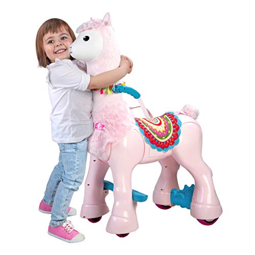 Girls Llama Ride On Toy 