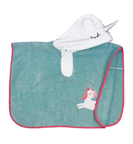 Unicorn Poncho Towel Babies Toddlers 