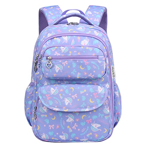 Unicorn Backpack | School Bag | Lightweight | Purple 