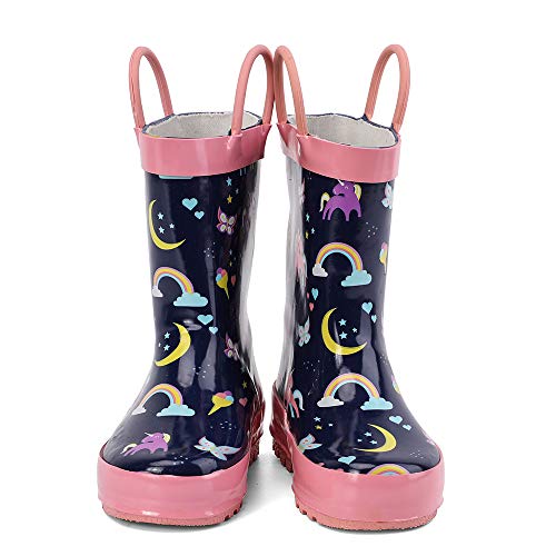 Rainbow Unicorns Wellie Boots 
