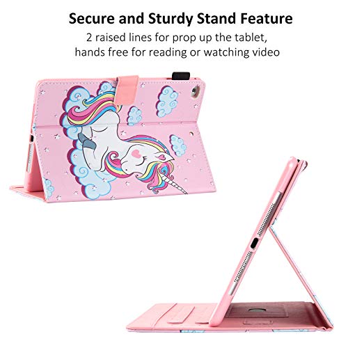 Rainbow Unicorn Protective iPad Case 