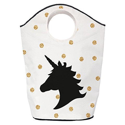 Butter Kings Unicorn in Dots Multi-Fuctional Bag, Polyester, Multi-Colour, 70 x 57 x 26 cm