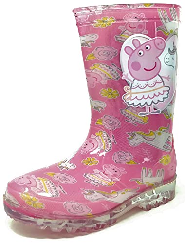 Peppa Pig Unicorn Wellington Boots | Pink