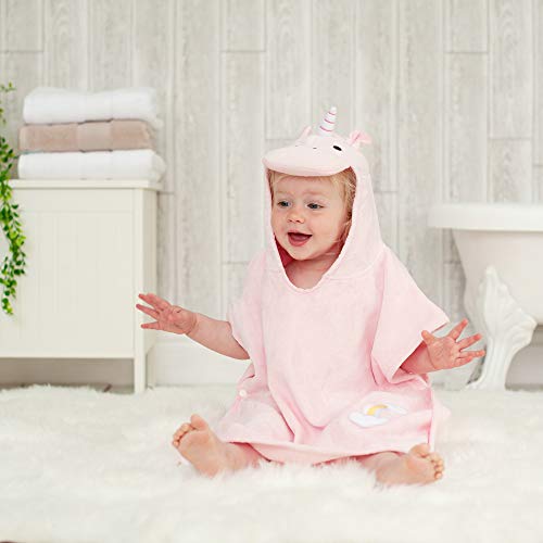 Unicorn Pink Poncho Style Towel