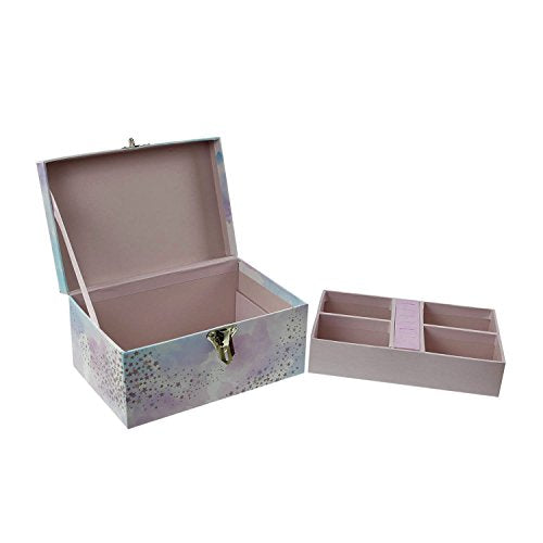 Lockable unicorn jewellery box 