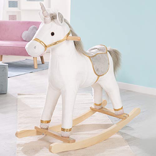 Kids Unicorn Rocking Horse