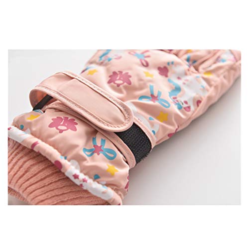 Pink Unicorn Waterproof Gloves For Children 