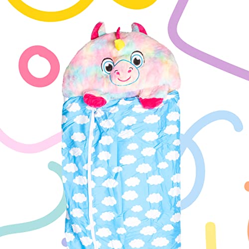 Cute Unicorn & Clouds Sleeping Bag For Kids 