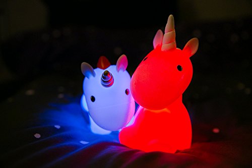 led unicorn mood night light