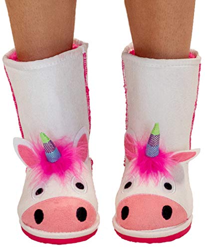 Unicorn Slippers Boot Style For Kids 