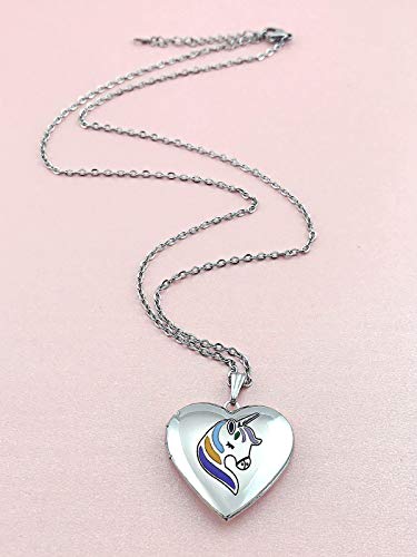Silver Unicorn Locket | Necklace | Unicorn Gift Idea 