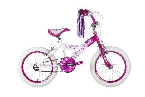 Sonic Glamour Girls 16 Inch Wheel Bike | White/Pink
