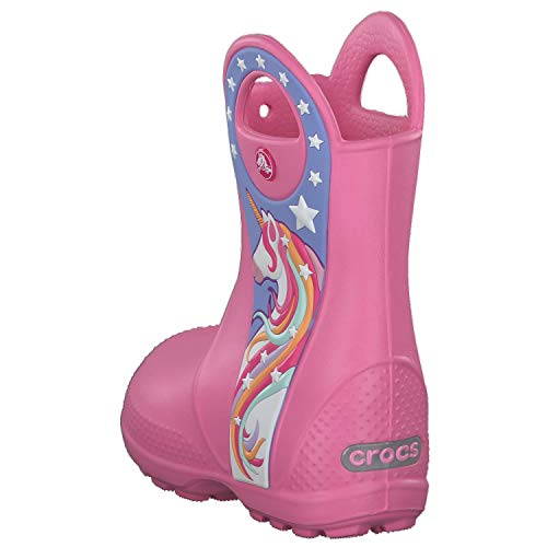 Crocs Unicorn Wellington Boots Pink