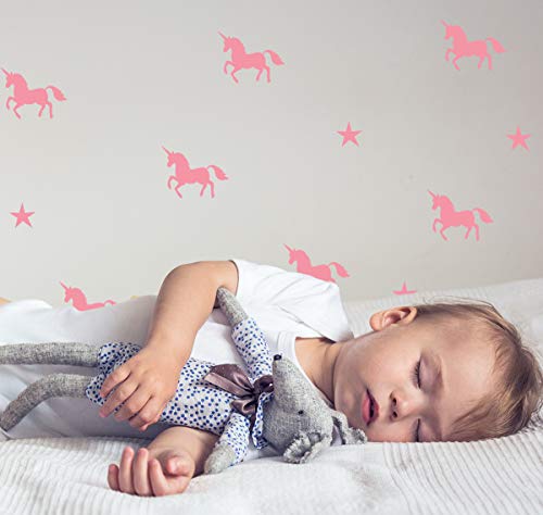 Sweet Unicorn Wall Stickers For Babies Room 