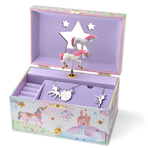 Pretty Unicorn Jewellery Box For Girls 