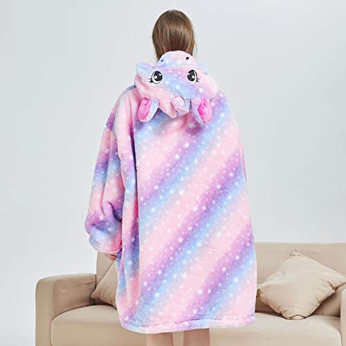 Unicorn Oversized Hoodie | Oddie | Wearable Blanket 