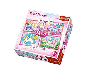 4 in 1 Unicorn Puzzle set