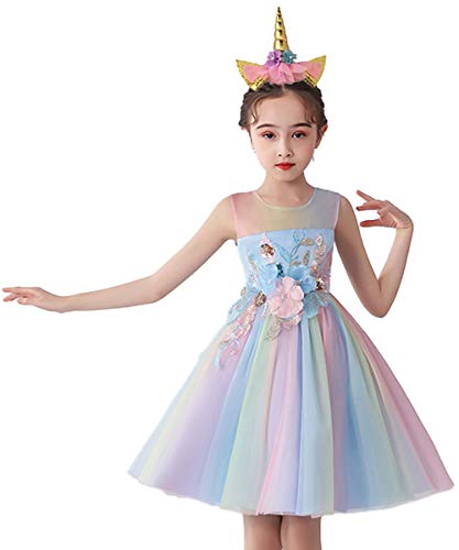 Cute Unicorn Party Dress For Special Occasions