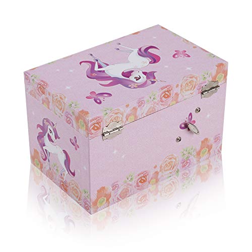 Pink Unicorn Jewellery Box | Musical | Unicorn Gift 