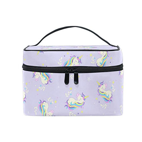 Lavender Unicorn Make Up Bag