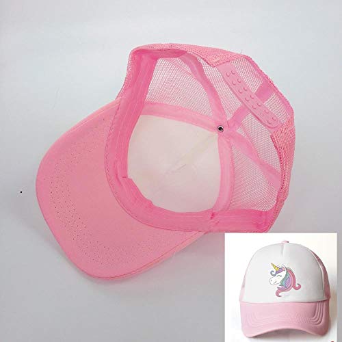 Girls Hot Pink Unicorn Baseball Cap | 3- 8 years