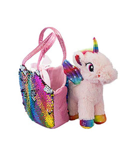 Unicorn Magic Sequin Bag 13 x 25 x 20 cm Multi-Coloured