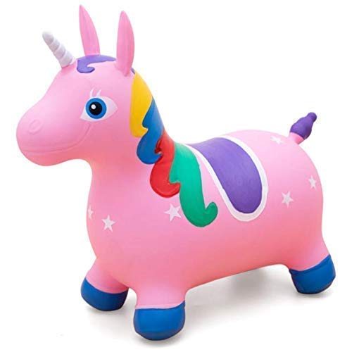 Pink unicorn inflatable unicorn for girls garden toy 