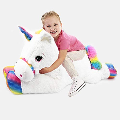 Large Unicorn Stuffed Plush | Super Soft Toy | Giant | Gift 