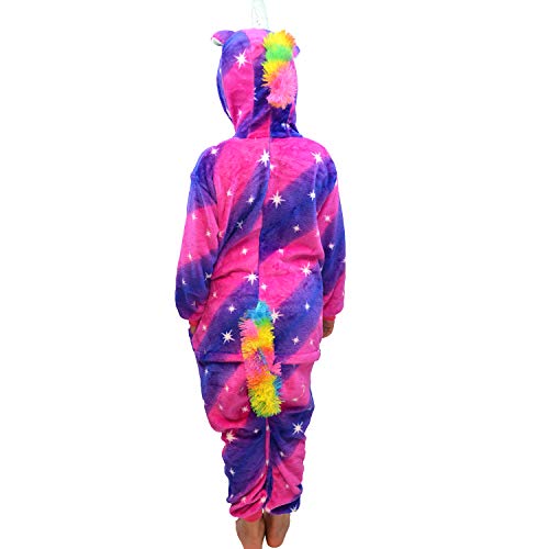 Cute Unicorn Onesie With Stripes And Stars 