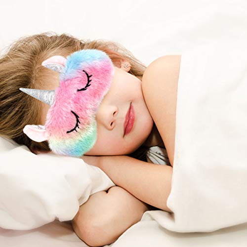 Girls Unicorn Eye Mask Sleeping Mask 
