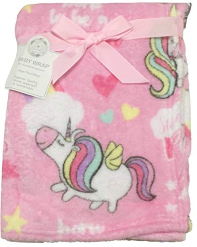 Unicorn Blanket | Soft Fleece (Pink Unicorn)