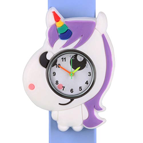 Multicoloured Unicorn Silicone Watch For Kids 