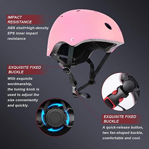 Pink Safety Helmet For Kids 