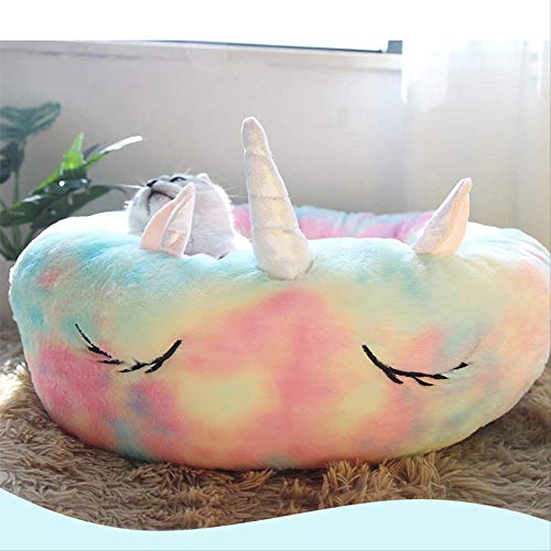 Ultra Soft Unicorn Cat Bed