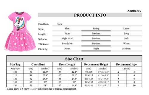 Pink Unicorn Tutu Dress Costume | Sequined | For Girls Ages 5-6 Years