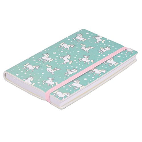 Mint Green and Pink Unicorn Notebook
