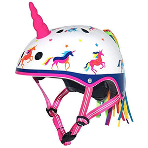 Micro Deluxe 3D Unicorn Helmet Small 48-54cm | Multicoloured