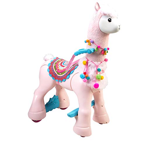 Multicoloured Llama Ride On Toy 