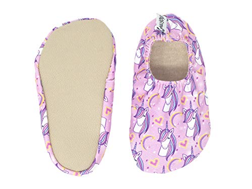 Slipfree - Girls Non Slip Shoes for Beach, Pool and Home. More Than just a Swim Shoe - Unicorn Medium