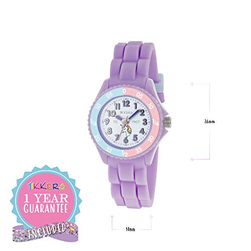 Cute Lavender Unicorn Watch For Girls