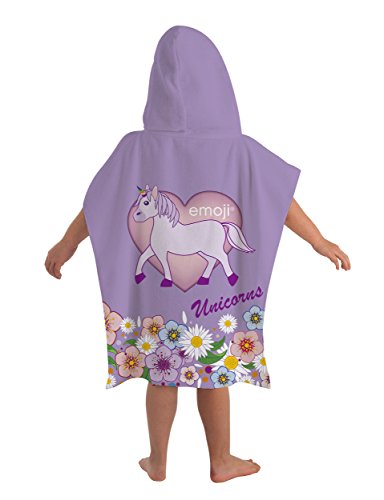 Kids Hooded Unicorn Poncho Bath/ Beach Towel