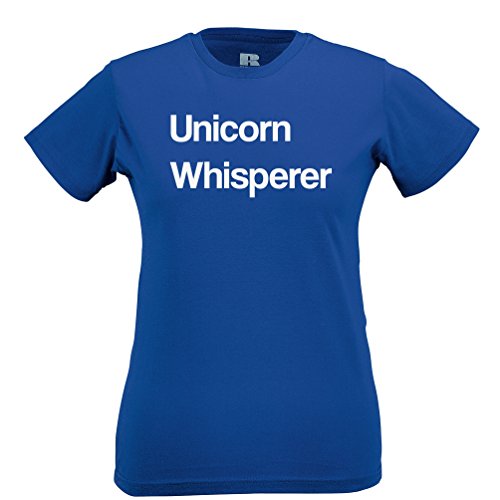Tim and Ted Always Be A Unicorn Whisperer Womens Ladies T-Shirt Cool Birthday Gift Present