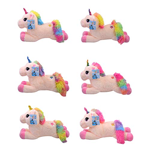 Large Unicorn Rainbow Plush Soft Toy 